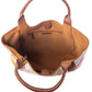 Myra Sedona Horizon Jacquard Tote Bag in Sunset Coral