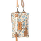 Myra Skyvine Ridge Crossbody Bag with Phone Compartment in Blue Bloom