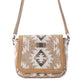 Myra Rising Falcon Woven Shoulder Bag in Prairie Sand