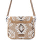 Myra Rising Falcon Woven Shoulder Bag in Prairie Sand