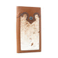 Myra Rustler's Pride Leather Wallet for Men in Wildhide Oak
