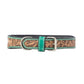 Santa Fe Bone Beaded Collar in Brown