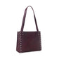 Myra Zidana Aria Amethyst Veg Tanned Leather Tote Bag in Royale Mauve