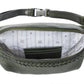 Myra Zidana Amarillo Handstitched Veg Tanned Leather Fanny Pack in Saddle Moss