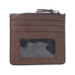 Myra Briar Creek Handtooled Leather Credit Card Holder in Heritage Brown