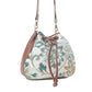Myra Old Soul Bucket Bag in Alpine White
