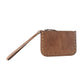 Myra Petalwild Western Wallet for Women in tan with embossed detail