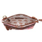 Myra Maple Ridge Cotton & Leather Crossbody Bag in Rose Petal