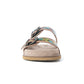 Myra Rio Verde Handtooled Leather Sandals in Agave Blue