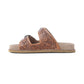 Myra Desert Fern Handtooled Leather Sandals in Autumn Tan