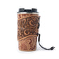 Western Trail Brew Stainless Steel Mug in Brown Baroque