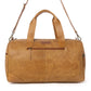 Myra Cattle Drive Men's Hairon Leather Traveller Bag in Bridle Ivory