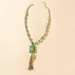 Myra Sun strung beaded necklace in Turquoise
