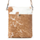 White & Cocoa Small And Cross Body Bag