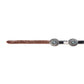 Myra Floracrest Hairon Concho Belt for Women with Handtooling and Turquoise Stone Buckle