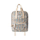 Myra Pine Meadow Cotton & Leather Crossbody Bag in Natural & Blue Floral