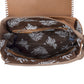 Myra Frontier Drift Hairon Leather Concealed Carry Bag in Canyon Brindle