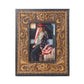 Myra Bordertown Handtooled Leather Photo Frame in brown, premium western home décor