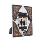 Myra Sequoia Whisper Handtooled Leather Photo Frame in Espresso Cream