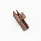 Myra Dustmeadow Embossed Leather Hair Clip in Brown
