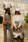 Myra Yellowstone Winter Prairie Handtooled Bag in Ivory Toffee