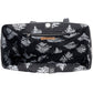 Myra Billyjean Western denim Tote Bag for Women in denim black with leather detail