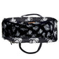 Myra Frayed Frontier Western denim Tote Bag for Women in denim black with fringe detail