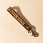 Myra Wildhue Western Key Fob in brown with handtooled detail