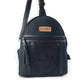 Myra Bandit Denim Fanny Pack Bag for Women in blue with denim and Front Pocket