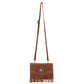 Myra Yellowstone Highland Range Suede Leather Belt Bag in Desert Tan
