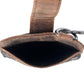 Myra Roper Card Holder for Women in black with hair-on detail