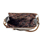 Myra Wovenstone Western shoulder Bag for Women in rust with Aztec detail