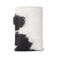 Myra Birch Valley Hairon Leather Beer Can Holder in Ivory Slate
