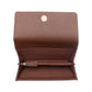 Myra Rustwood Concho Leather Women’s Wallet in Charcoal Cream