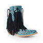 Myra Nashville Nights Boots for Women in Twilight, Handtooled Genuine Leather with Swarovski Stones