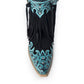 Myra Nashville Nights Boots for Women in Twilight, Handtooled Genuine Leather with Swarovski Stones