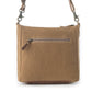 Myra Crestbloom Vintage Crossbody Bag for Women in navy with print detail
