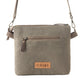 Myra Inkwild Vintage Crossbody Bag for Women in ivory with fringe detail