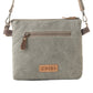 Myra Inkwild Vintage Crossbody Bag for Women in blue with fringe detail