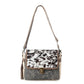 Myra Meadowhide Western Shoulder Bag for Women in Brown with hairon flap