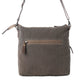 Myra Wildprint Trail Vintage Crossbody Bag for Women in olive with tile detail