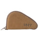 Myra Frontier Mark Cotton Leather Gun Case in Antique Olive