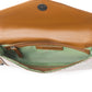 Myra Wild Print Leather Bag for Women in cream with textured detail and shoulder strap