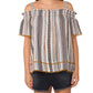 Patterned Streak Top