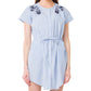 Stripy Shirt Dress