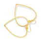 The Golden Hearts Drop Earrings