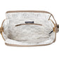 Myra Beast Leather Messenger Bag for Women Distressed Brown Full-Grain Leather with Adjustable Strap and Front Pocket