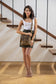Brown Beauty Leather Bag