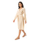 Pleety Buttoned Dress