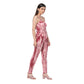 Pink Tinted Strappy Jumpsuit